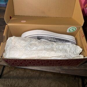 Old Skool Vans Glitter Gunmetal Grey - Brand new in box